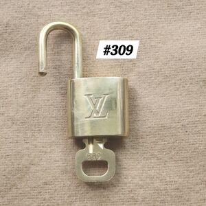 Louis vuitton Gold lock and key (# 309)